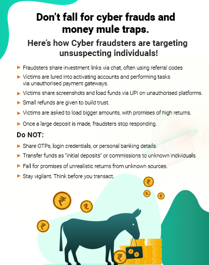 Cyber frauds