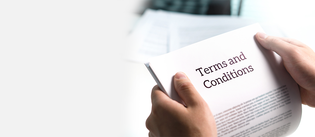 Terms & Conditions Banner