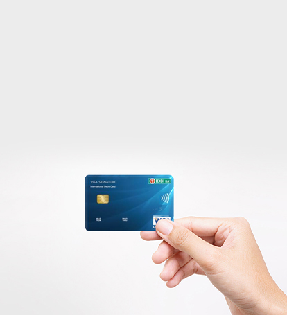 Siganture Debit Card Banner