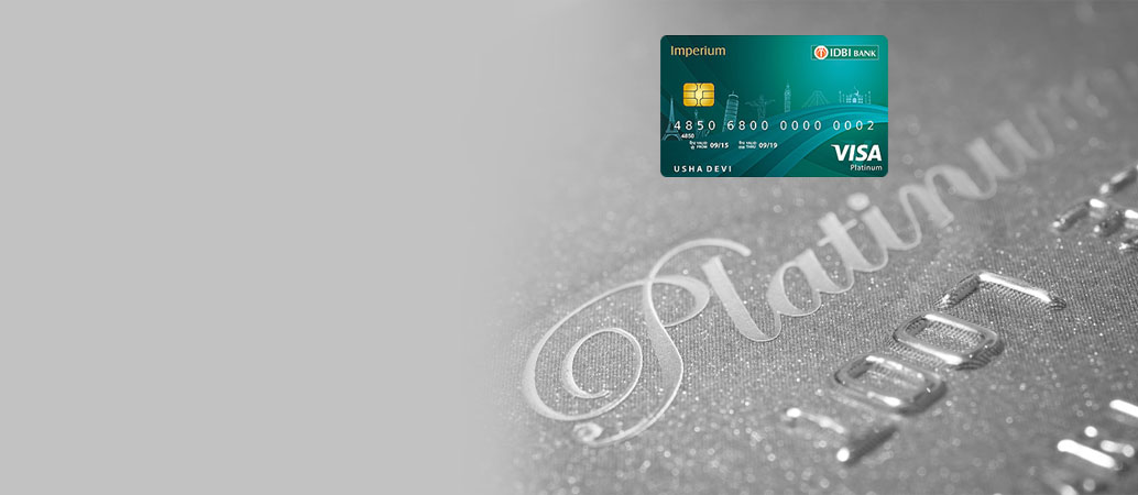 IDBI Bank Credit Cards Banner